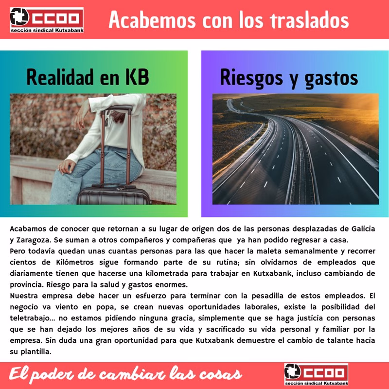 Acabemos con los traslados